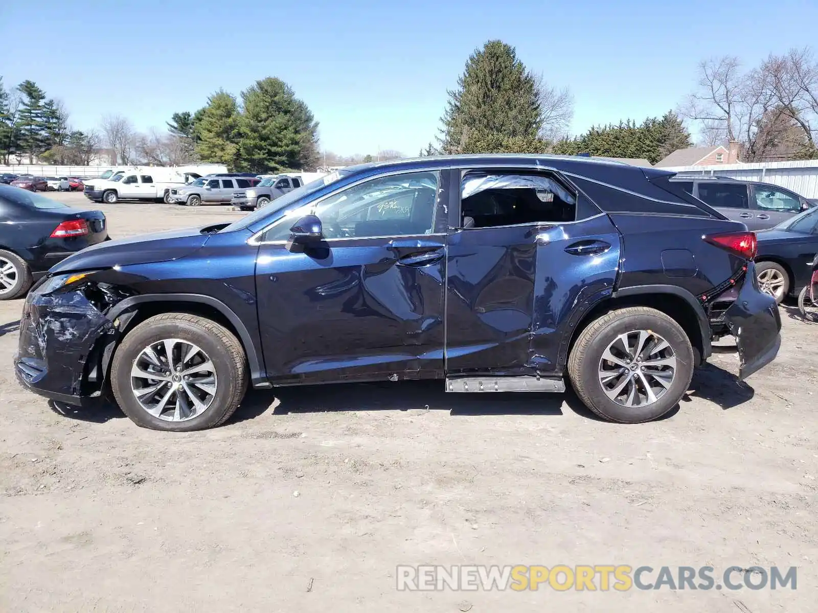 9 Photograph of a damaged car 2T2HZMDAXLC251987 LEXUS RX350 2020