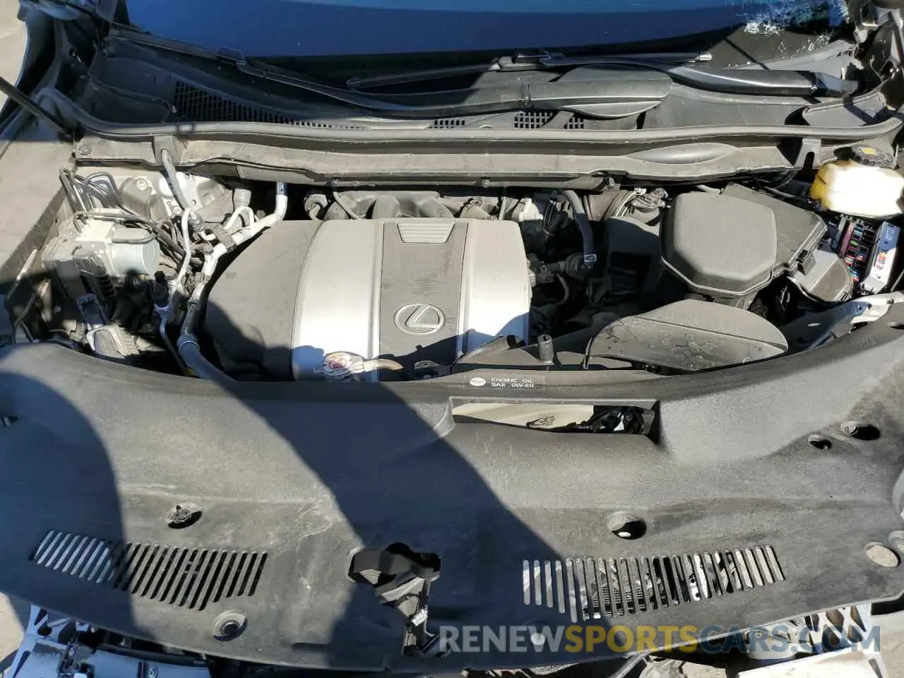 11 Photograph of a damaged car 2T2JZMAA1LC164954 LEXUS RX350 2020
