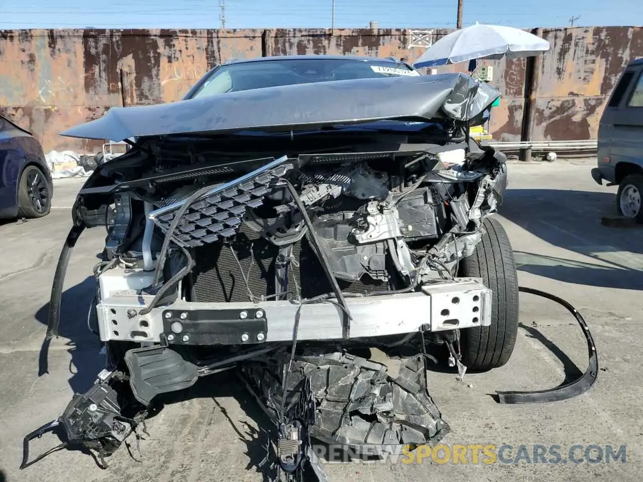 5 Photograph of a damaged car 2T2JZMAA1LC164954 LEXUS RX350 2020
