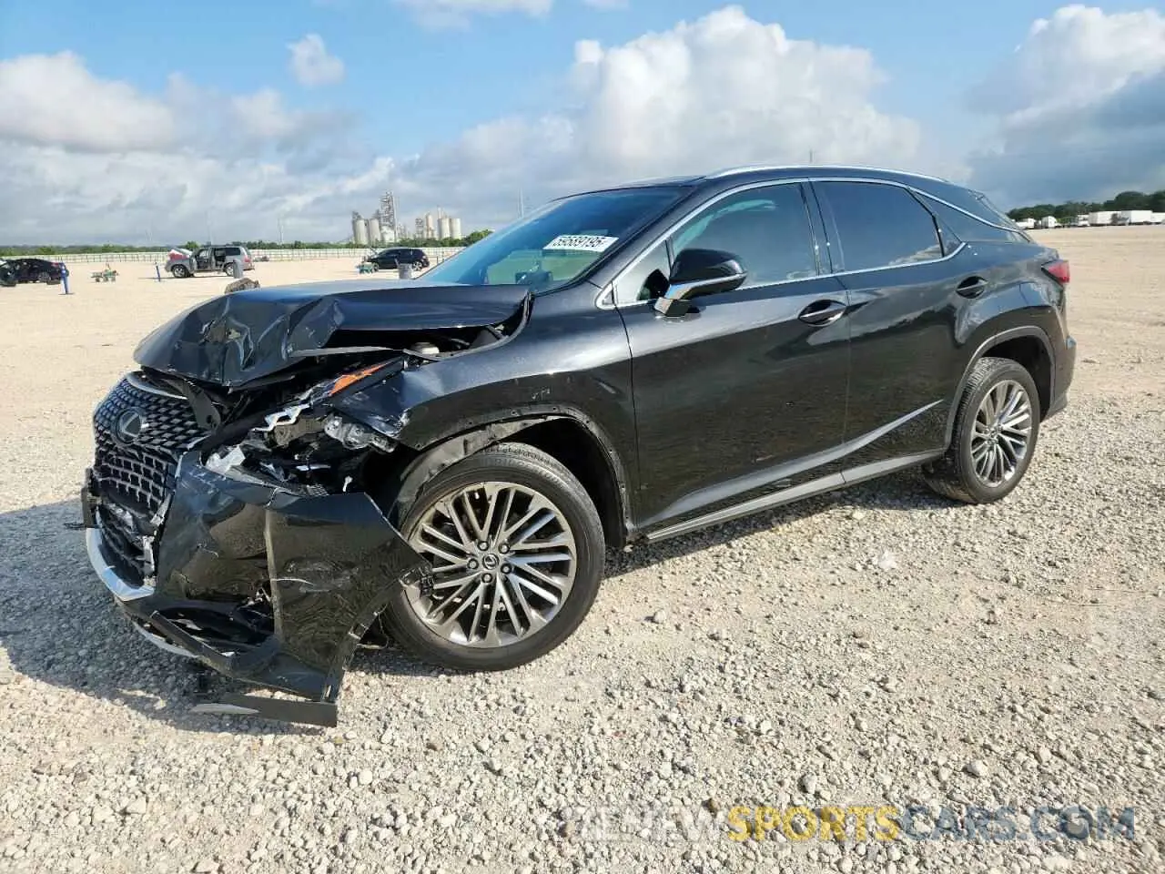 1 Photograph of a damaged car 2T2JZMAA1LC167241 LEXUS RX350 2020