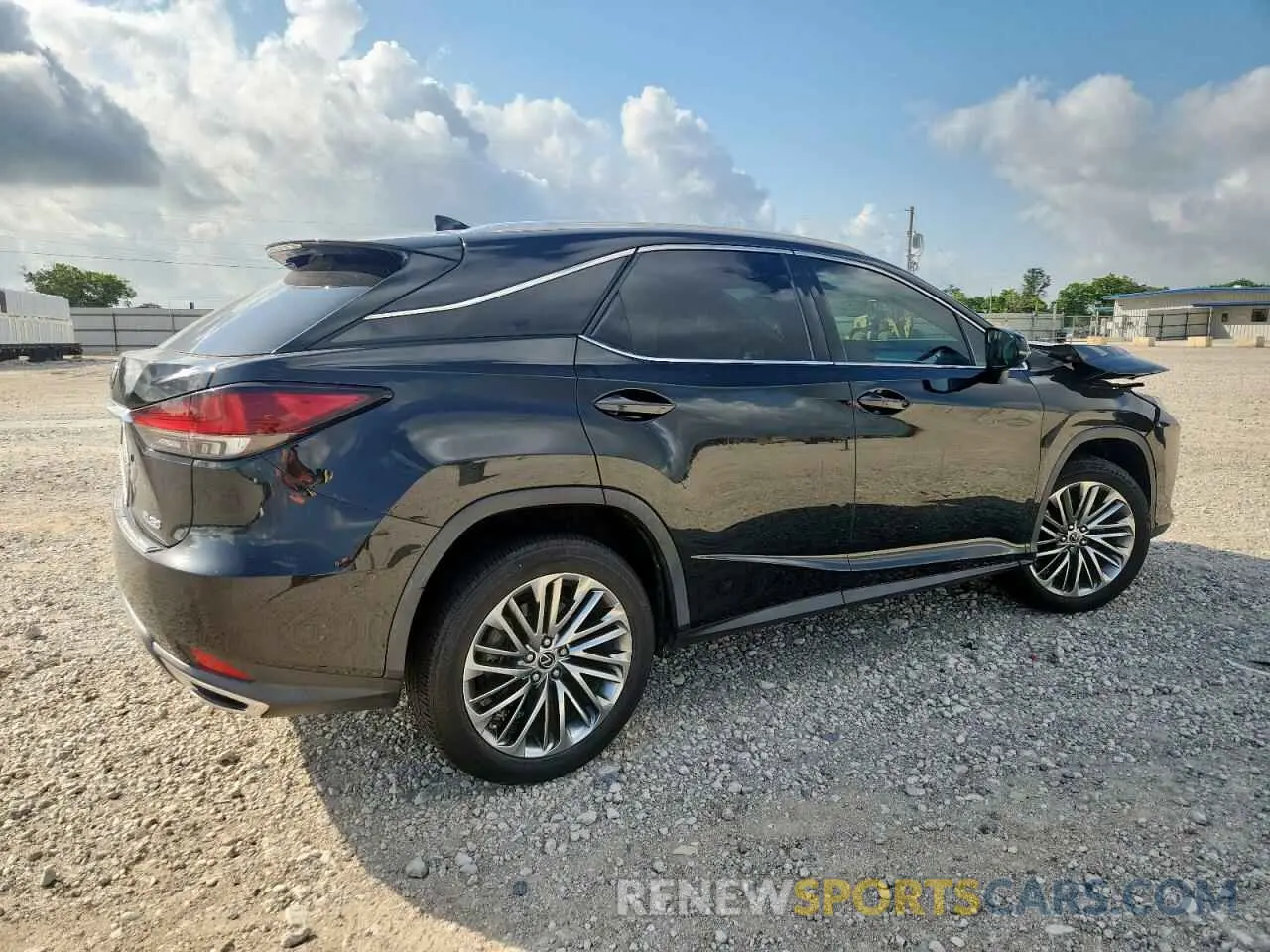 3 Photograph of a damaged car 2T2JZMAA1LC167241 LEXUS RX350 2020