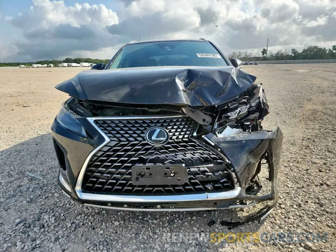 5 Photograph of a damaged car 2T2JZMAA1LC167241 LEXUS RX350 2020