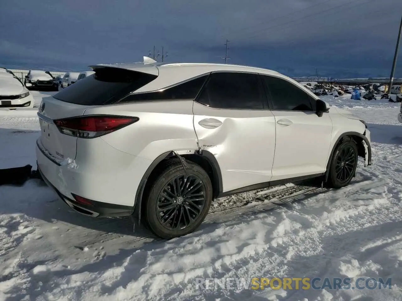3 Photograph of a damaged car 2T2JZMDA0LC248405 LEXUS RX350 2020
