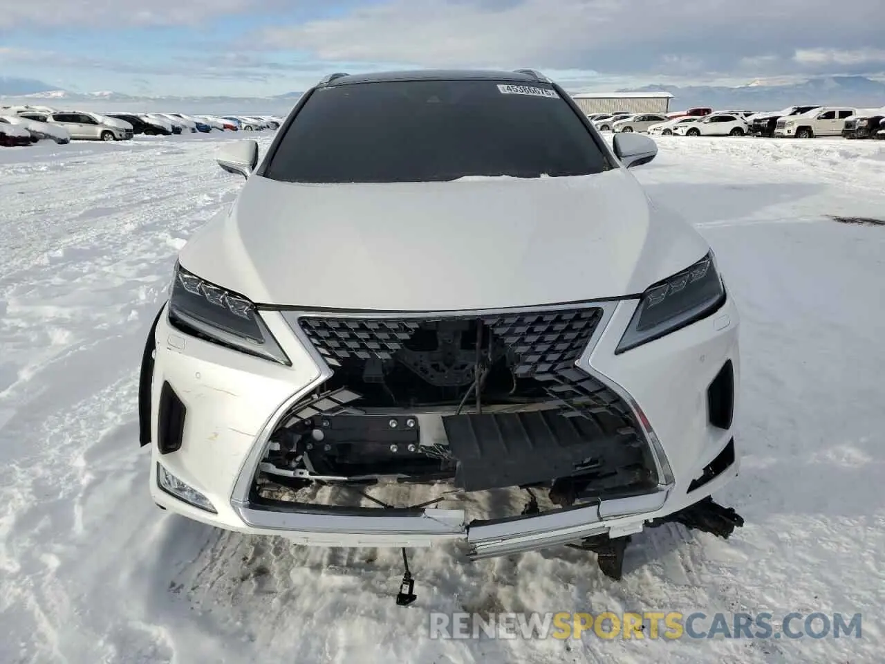 5 Photograph of a damaged car 2T2JZMDA0LC248405 LEXUS RX350 2020