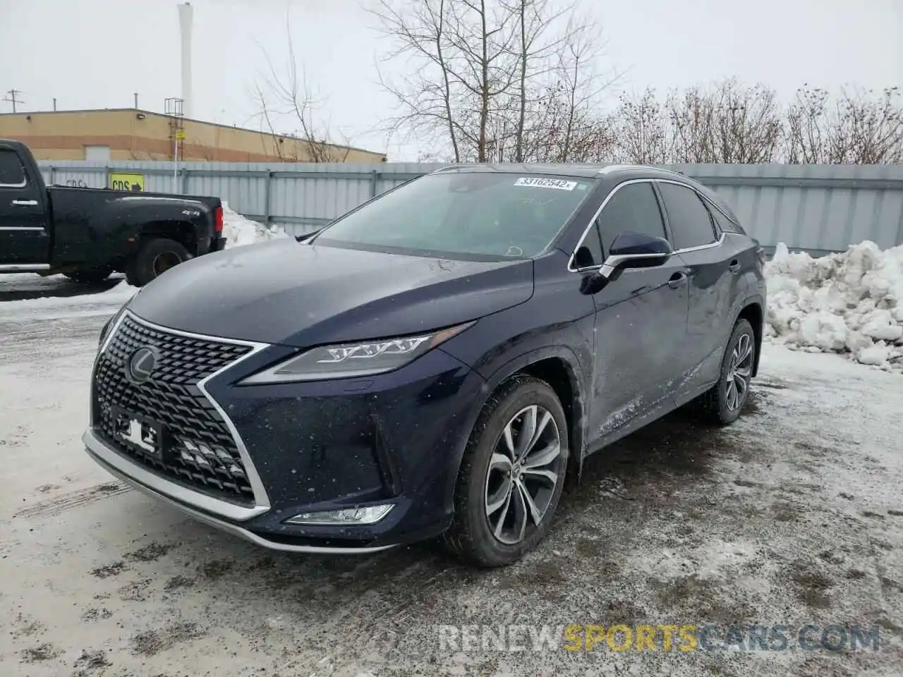 2 Photograph of a damaged car 2T2JZMDA8LC242982 LEXUS RX350 2020