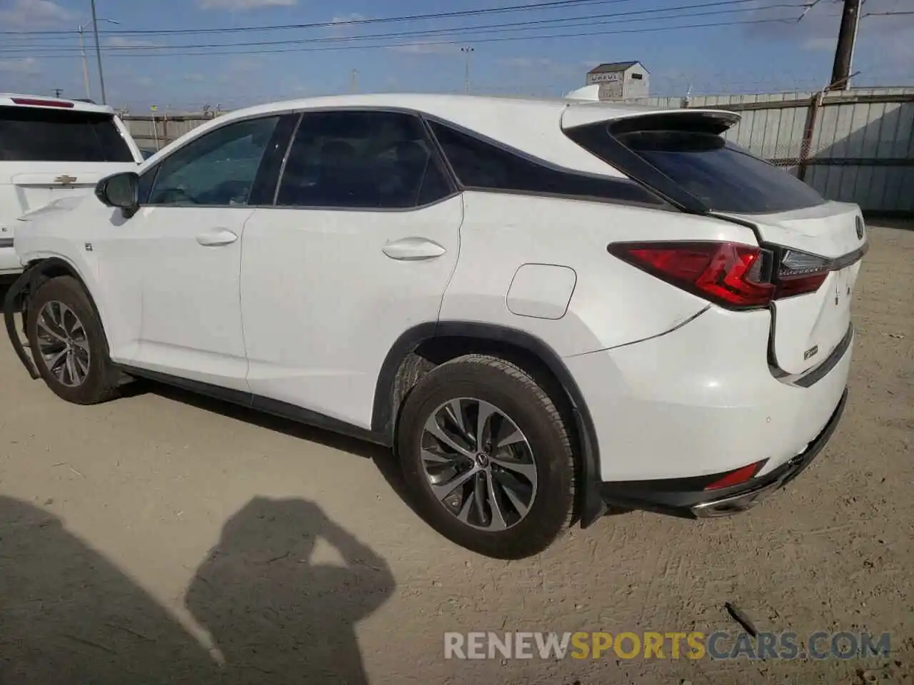 2 Photograph of a damaged car 2T2SZMDA5LC218336 LEXUS RX350 2020