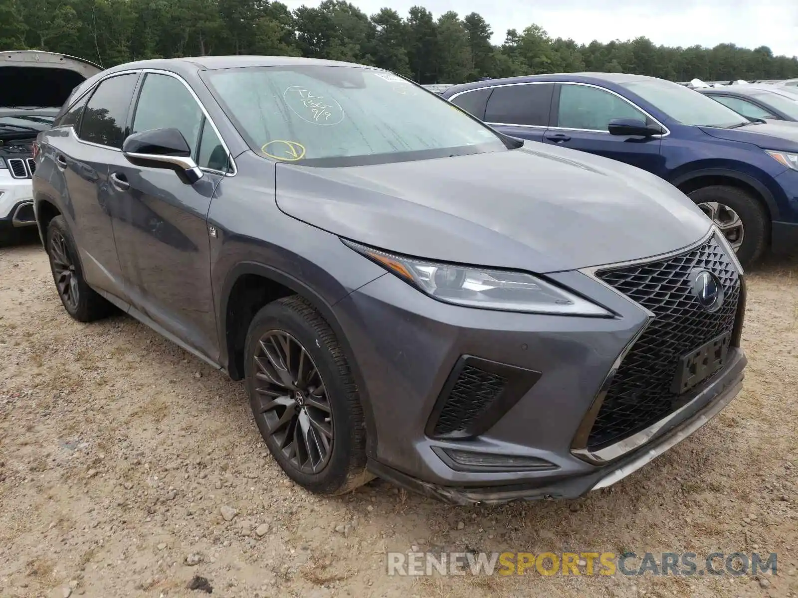 1 Photograph of a damaged car 2T2SZMDA8LC213776 LEXUS RX350 2020