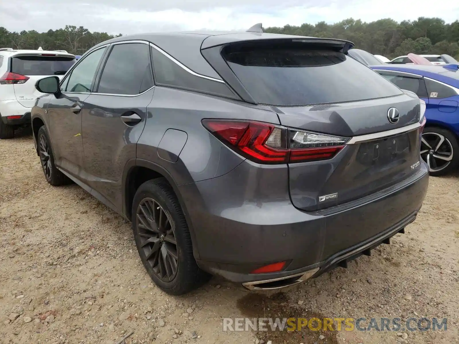 3 Photograph of a damaged car 2T2SZMDA8LC213776 LEXUS RX350 2020