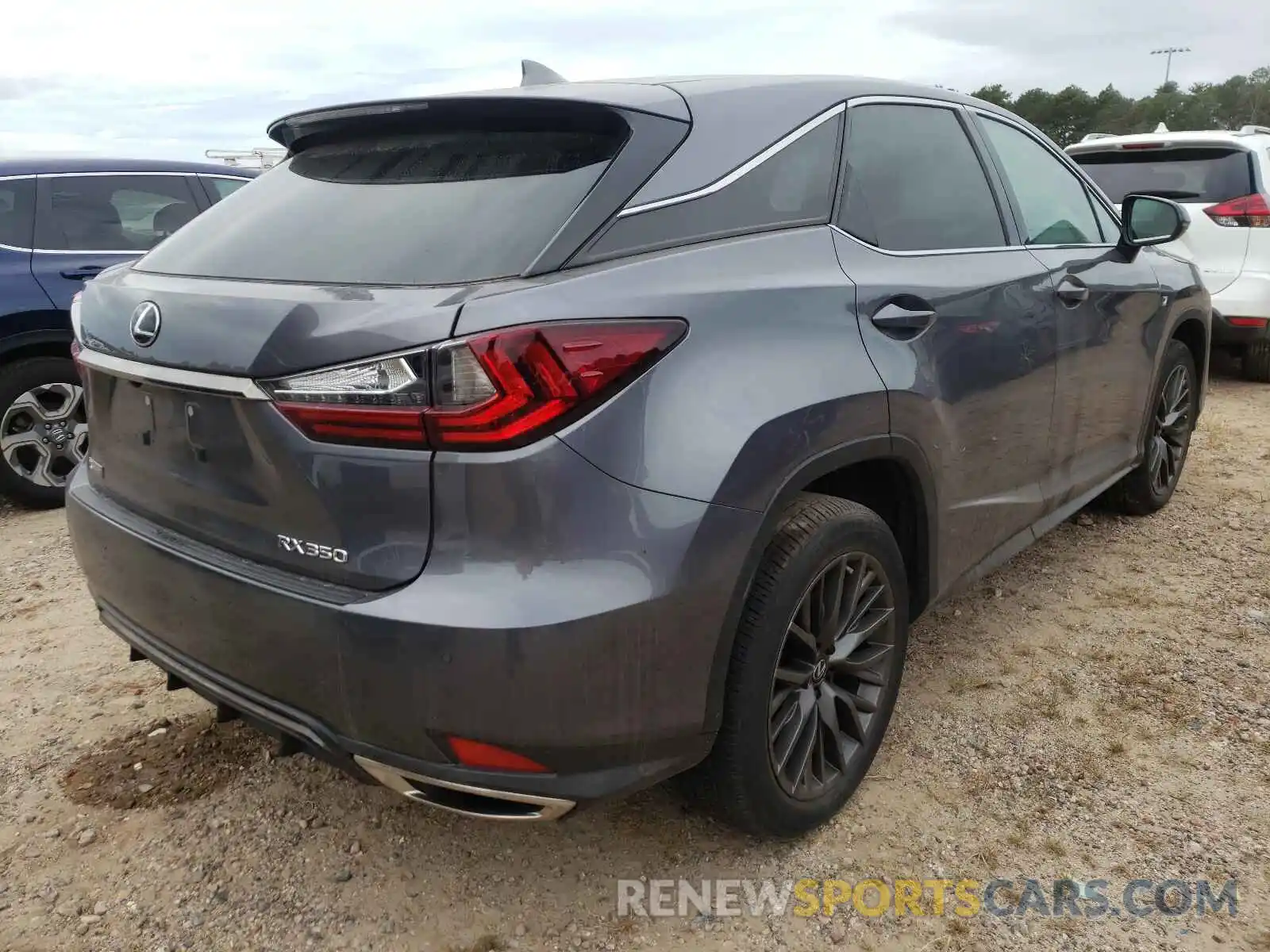 4 Photograph of a damaged car 2T2SZMDA8LC213776 LEXUS RX350 2020