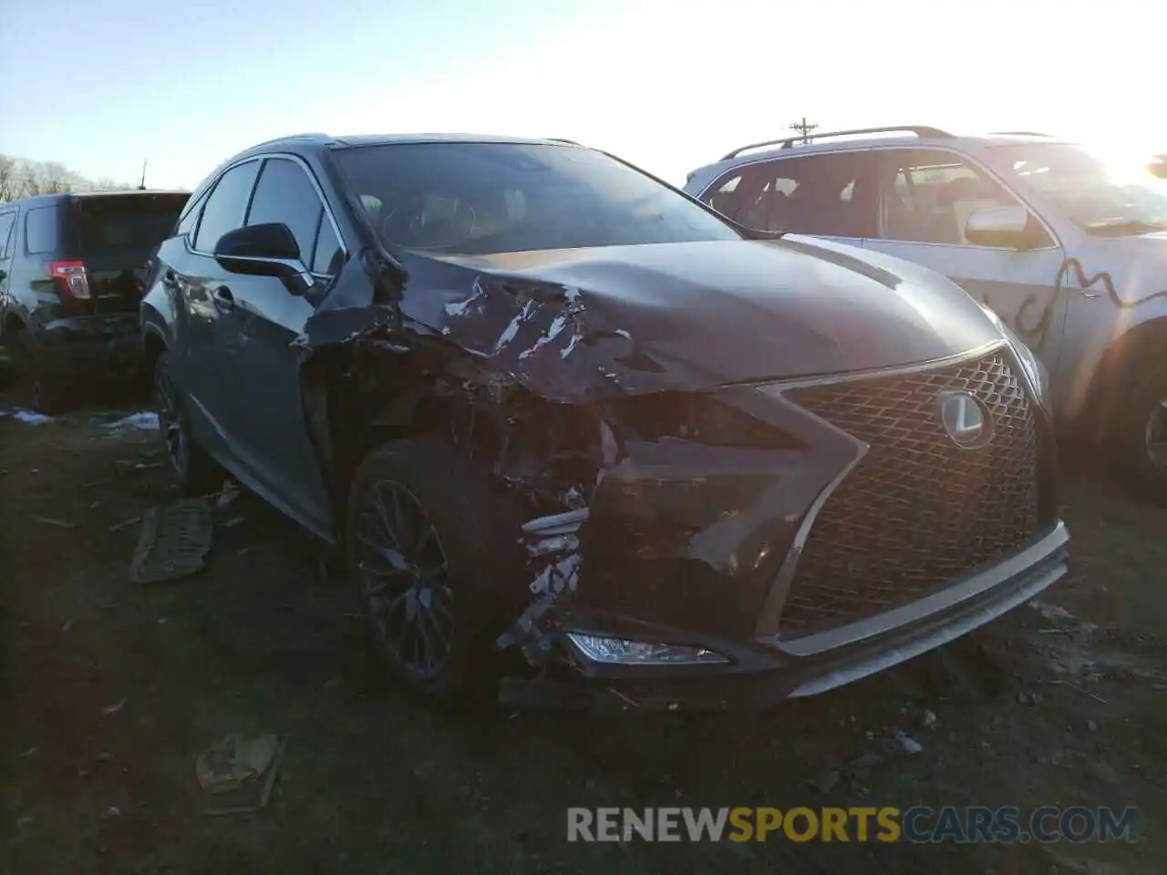 1 Photograph of a damaged car 2T2YZMDA2LC236867 LEXUS RX350 2020