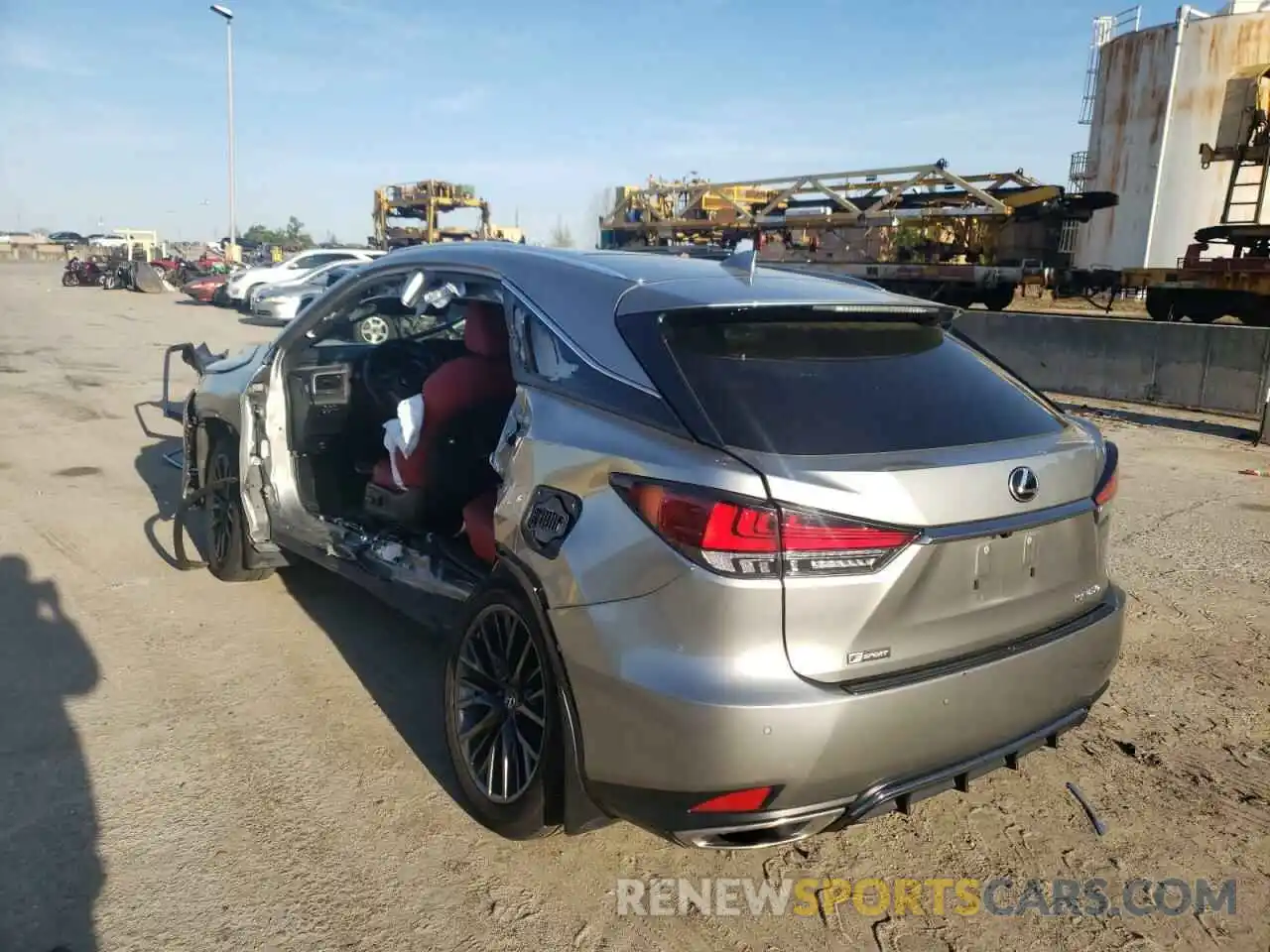 3 Photograph of a damaged car 2T2YZMDA2LC256956 LEXUS RX350 2020