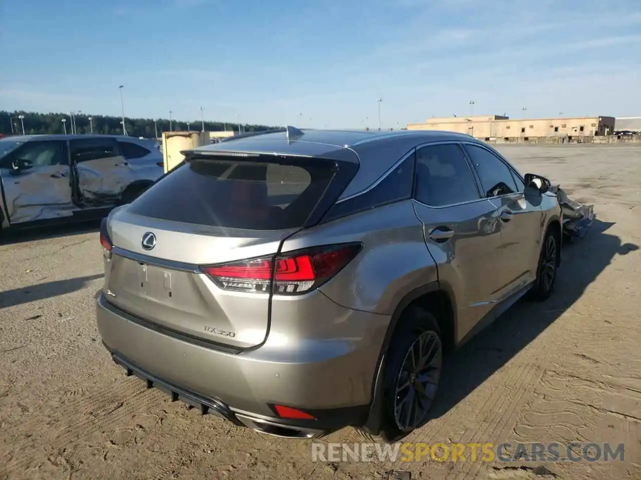 4 Photograph of a damaged car 2T2YZMDA2LC256956 LEXUS RX350 2020