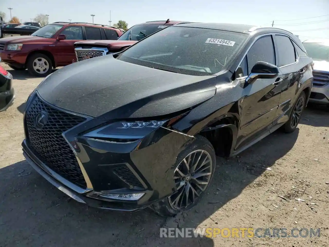 2 Photograph of a damaged car 2T2YZMDA4LC242444 LEXUS RX350 2020