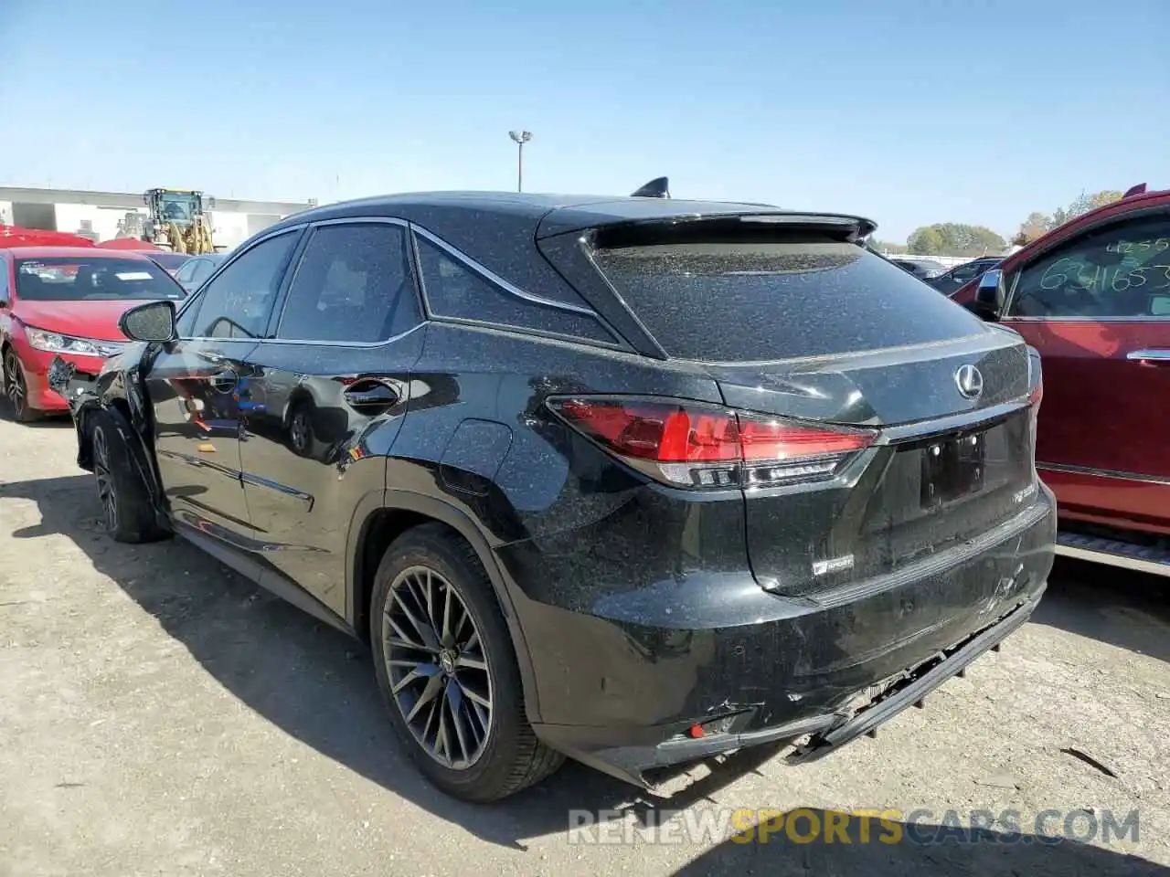 3 Photograph of a damaged car 2T2YZMDA4LC242444 LEXUS RX350 2020