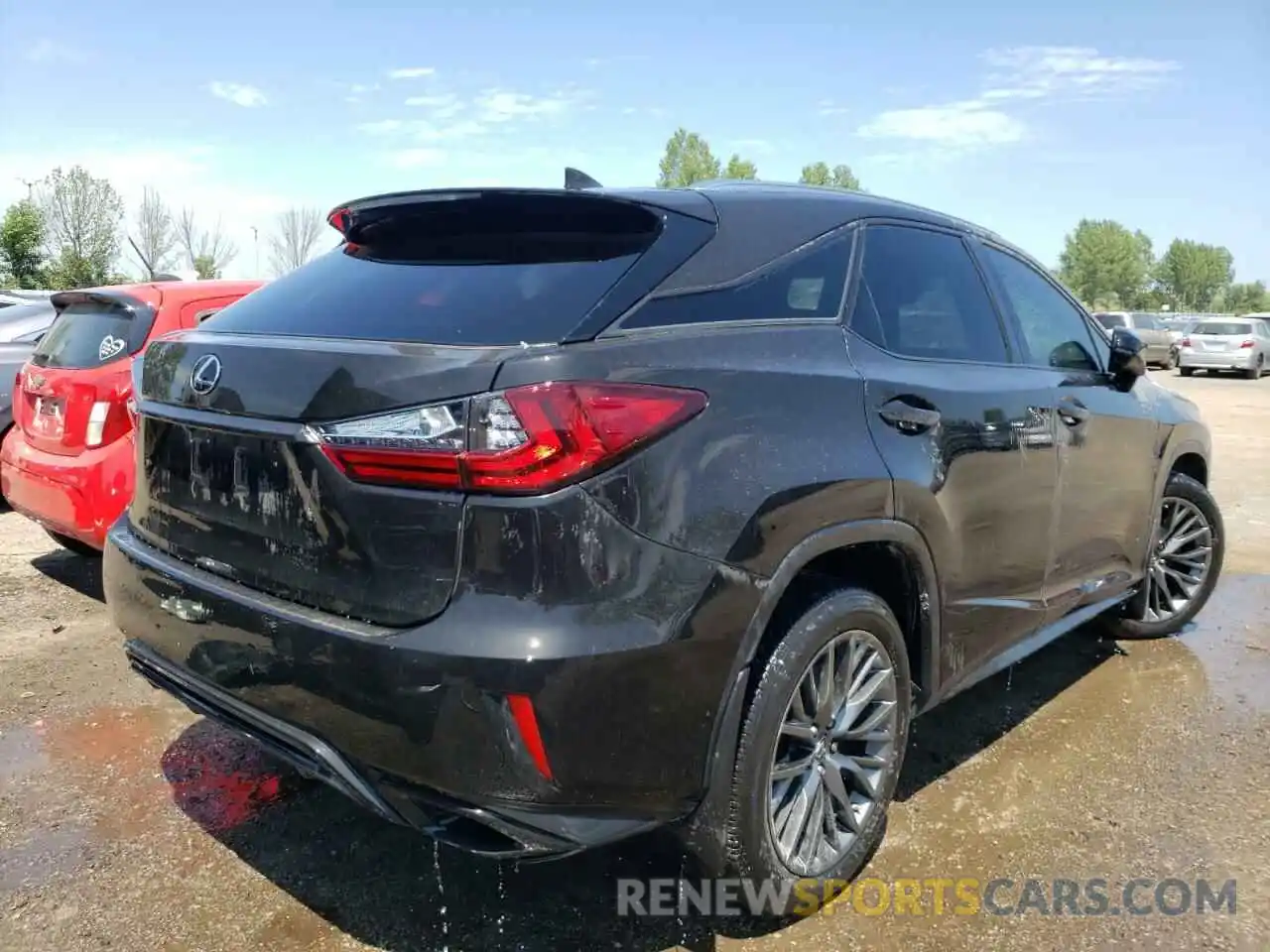 4 Photograph of a damaged car 2T2YZMDA5LC216094 LEXUS RX350 2020