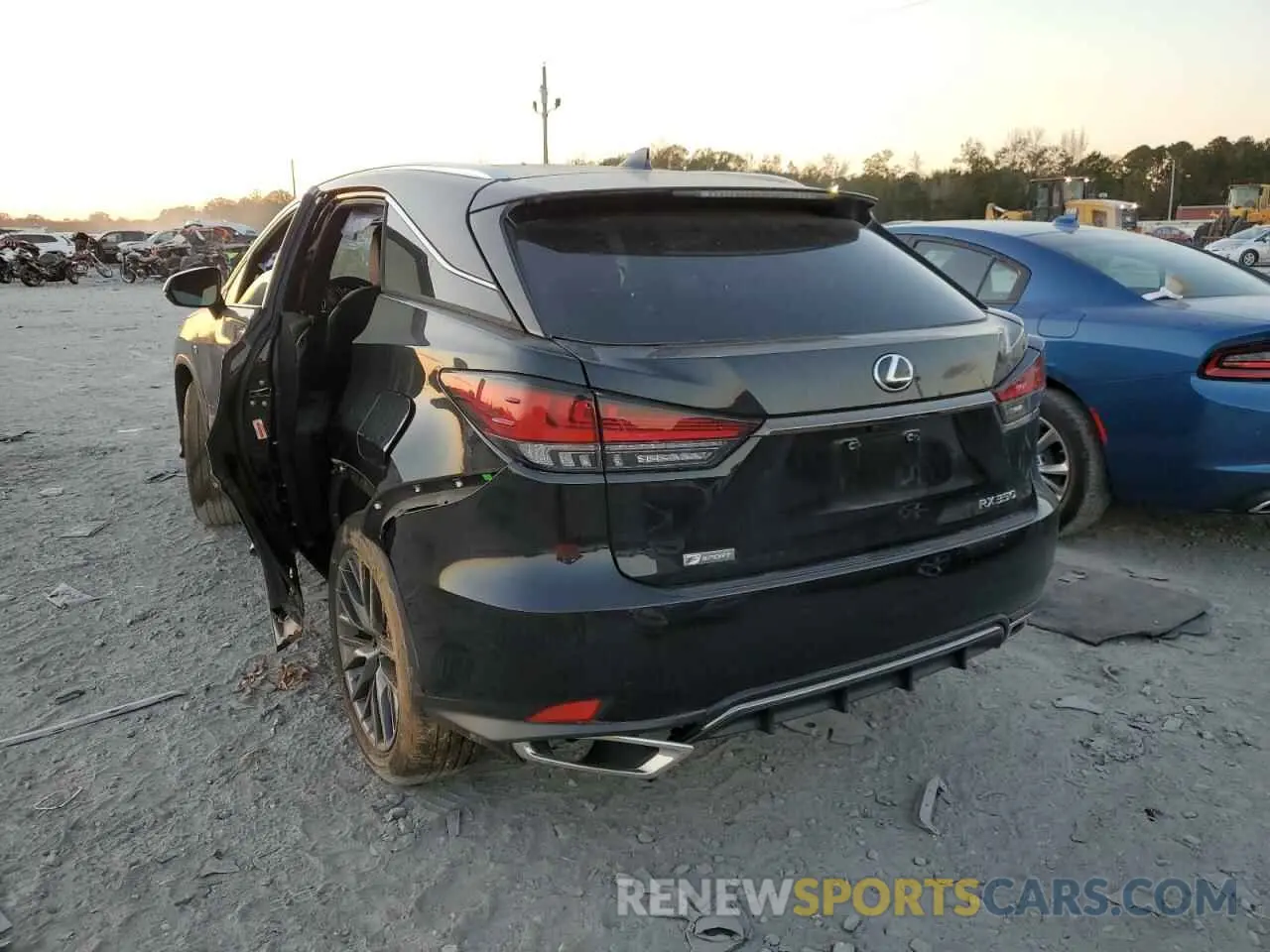3 Photograph of a damaged car 2T2YZMDA5LC237768 LEXUS RX350 2020