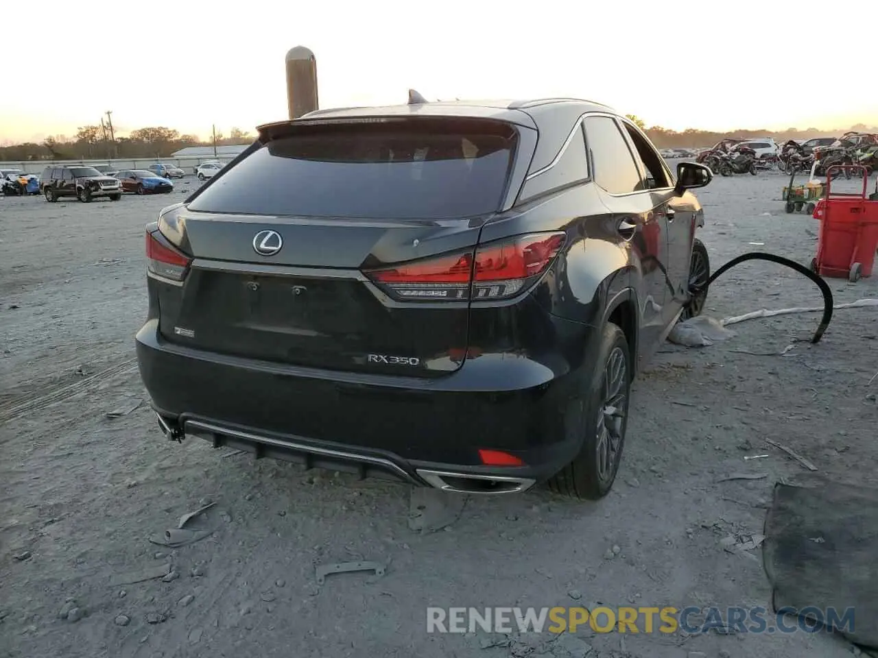 4 Photograph of a damaged car 2T2YZMDA5LC237768 LEXUS RX350 2020
