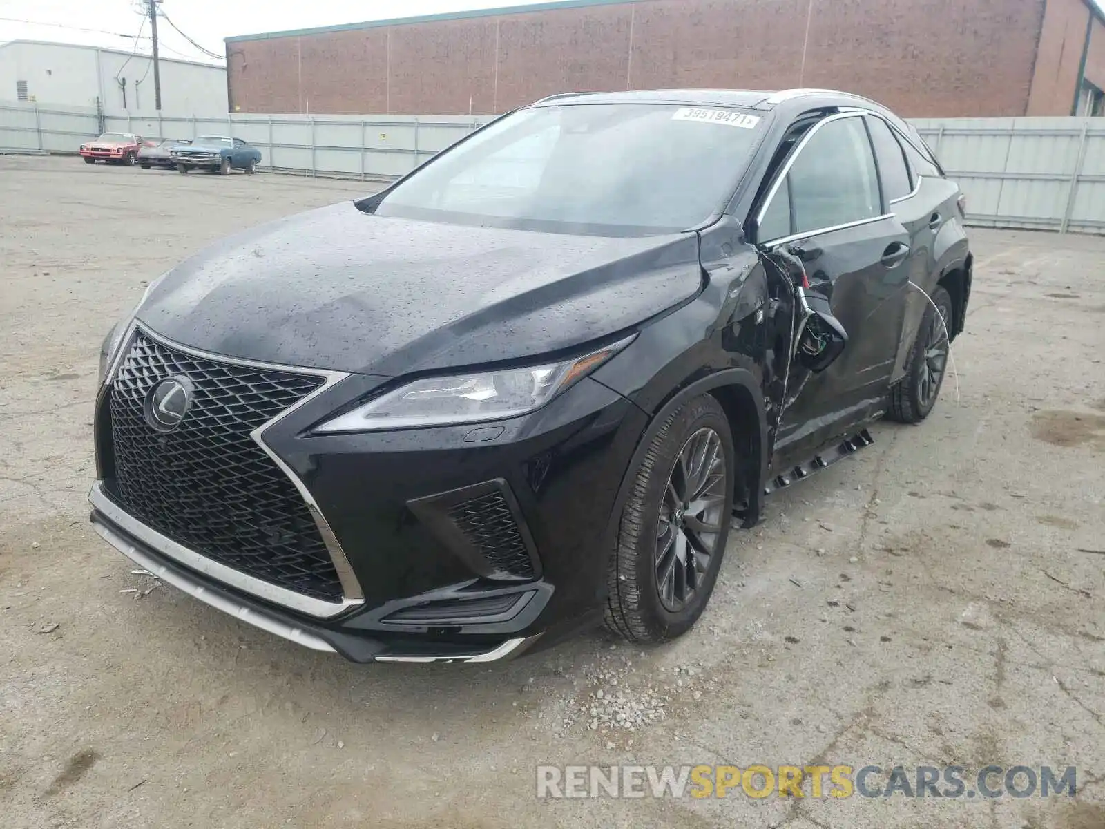 2 Photograph of a damaged car 2T2YZMDA5LC242694 LEXUS RX350 2020