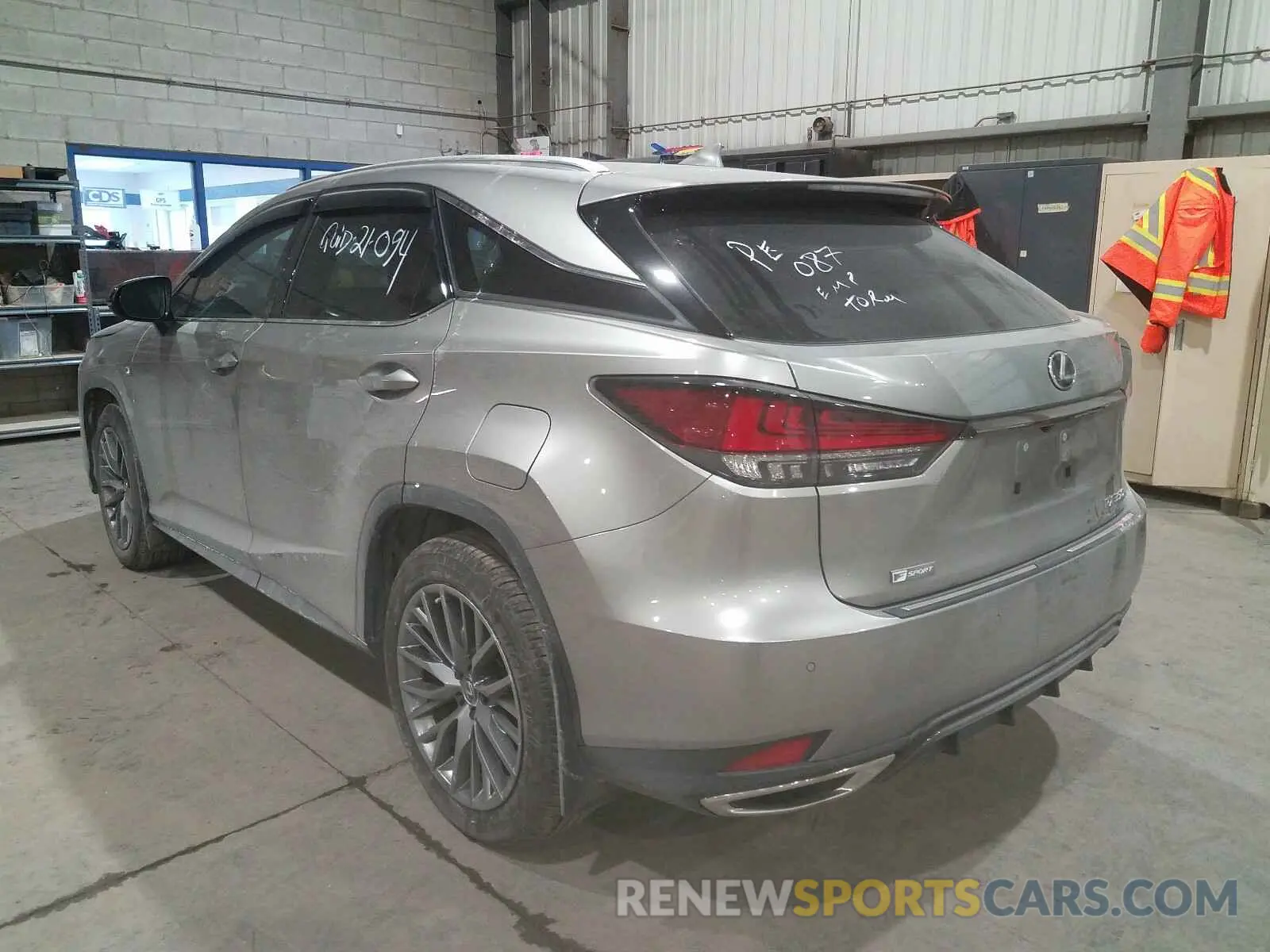 3 Photograph of a damaged car 2T2YZMDA6LC232028 LEXUS RX350 2020