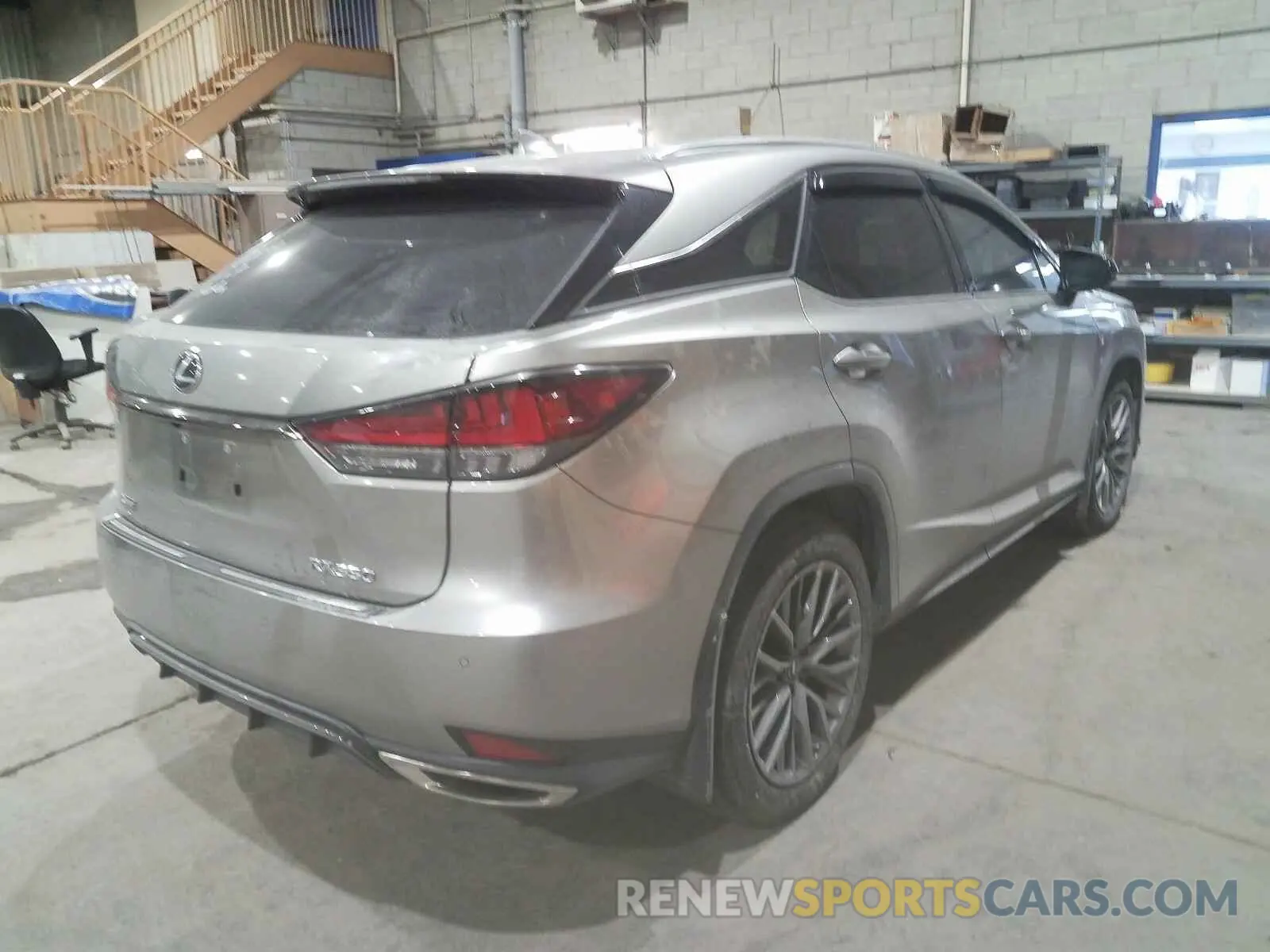 4 Photograph of a damaged car 2T2YZMDA6LC232028 LEXUS RX350 2020