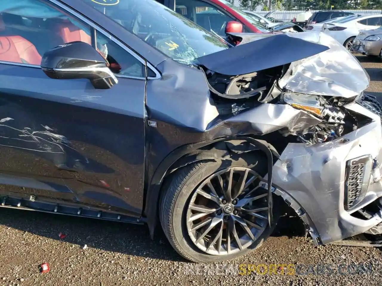 9 Photograph of a damaged car 2T2YZMDA8LC235917 LEXUS RX350 2020