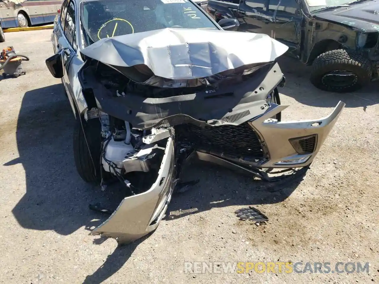 9 Photograph of a damaged car 2T2YZMDA9LC212307 LEXUS RX350 2020