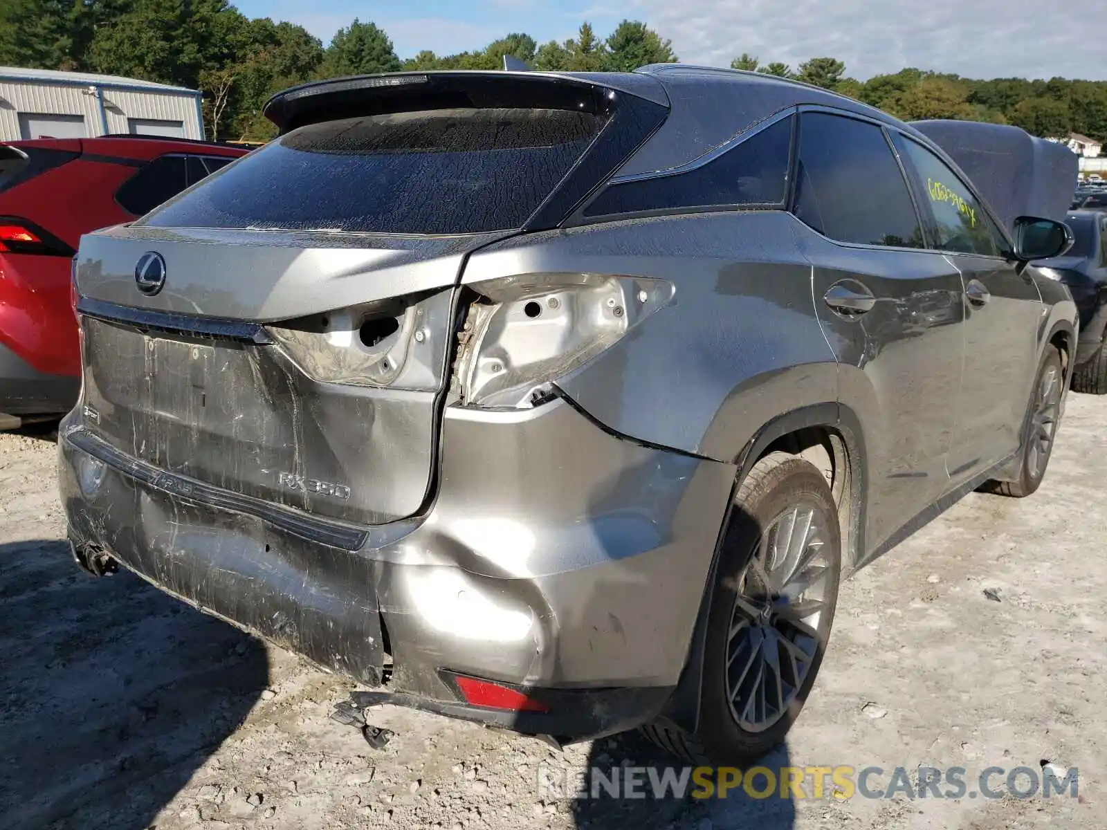 4 Photograph of a damaged car 2T2YZMDA9LC217569 LEXUS RX350 2020