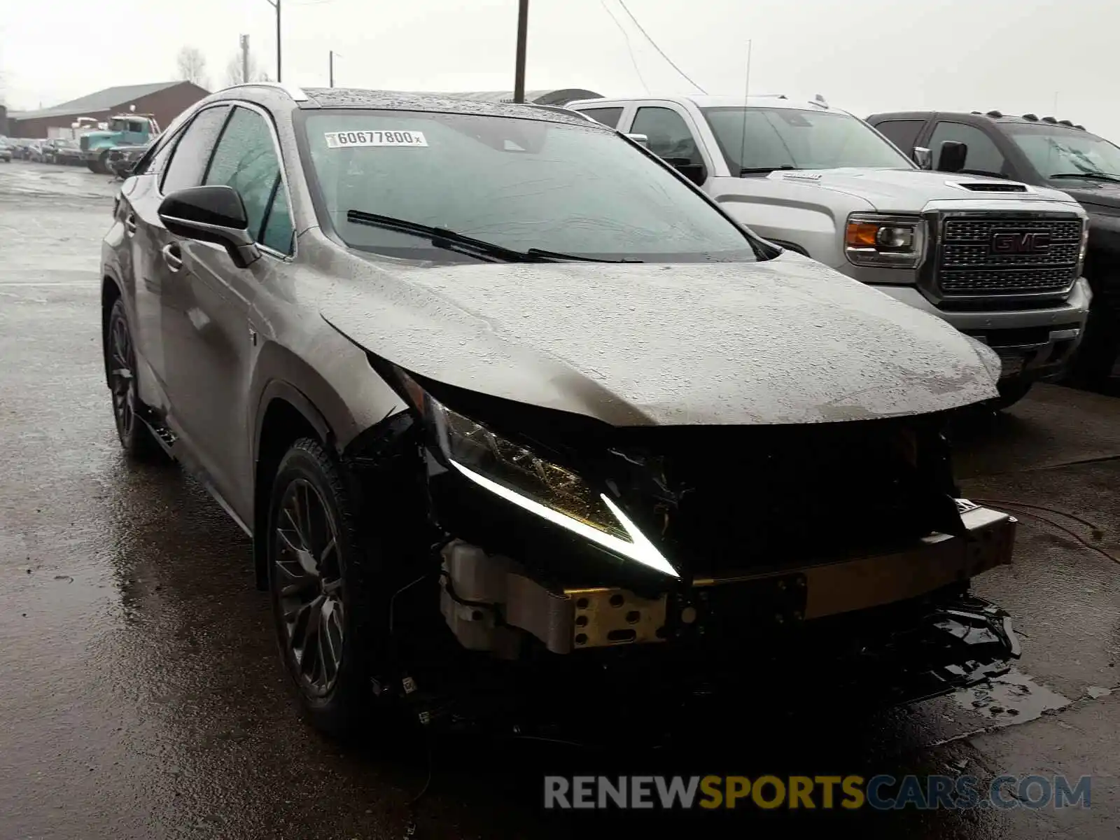 1 Photograph of a damaged car 2T2YZMDA9LC234064 LEXUS RX350 2020