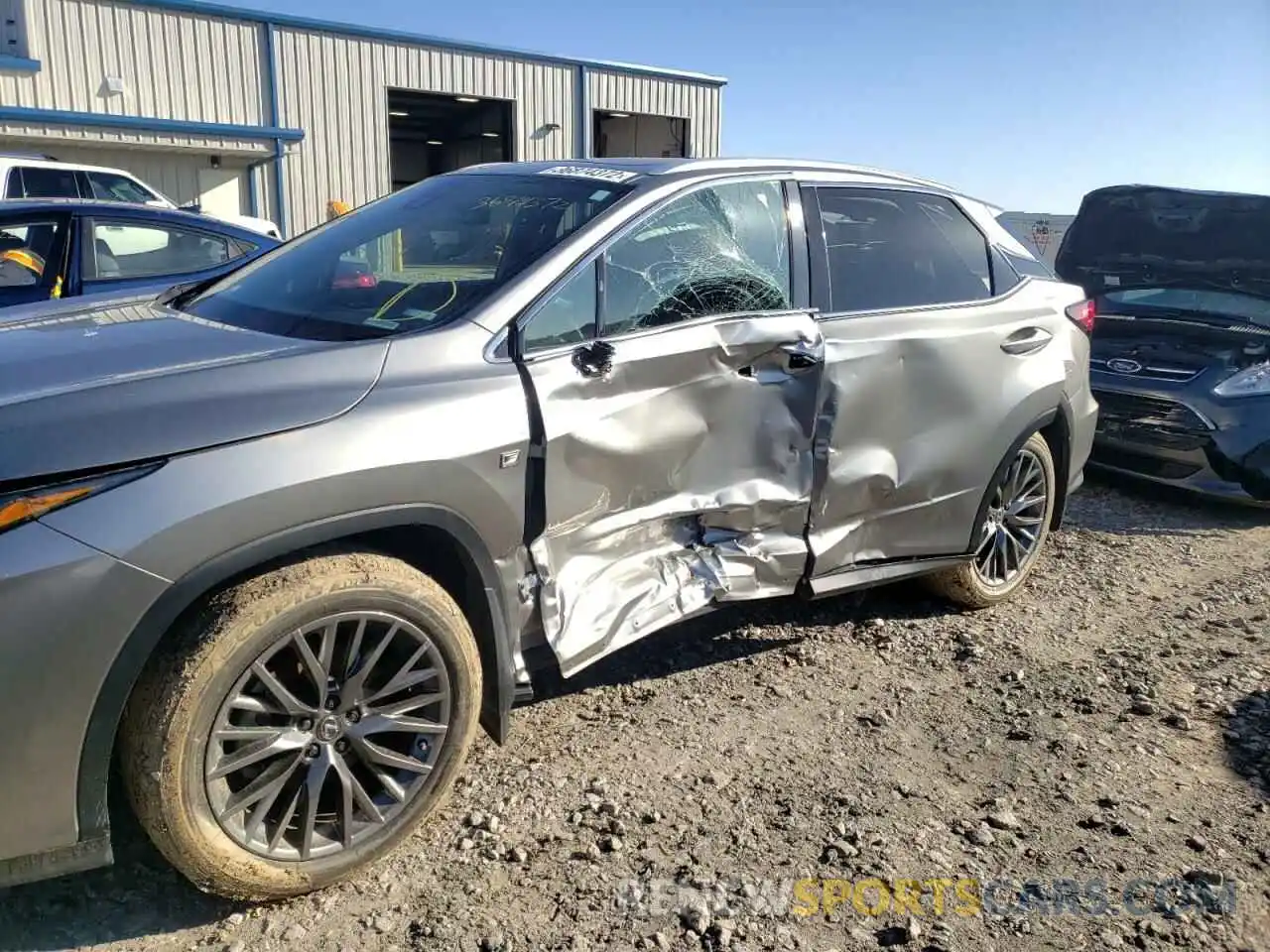 9 Photograph of a damaged car 2T2YZMDAXLC242318 LEXUS RX350 2020