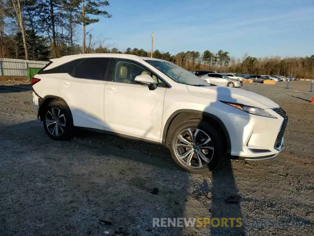 4 Photograph of a damaged car JTJHZKEA0L2017733 LEXUS RX350 2020