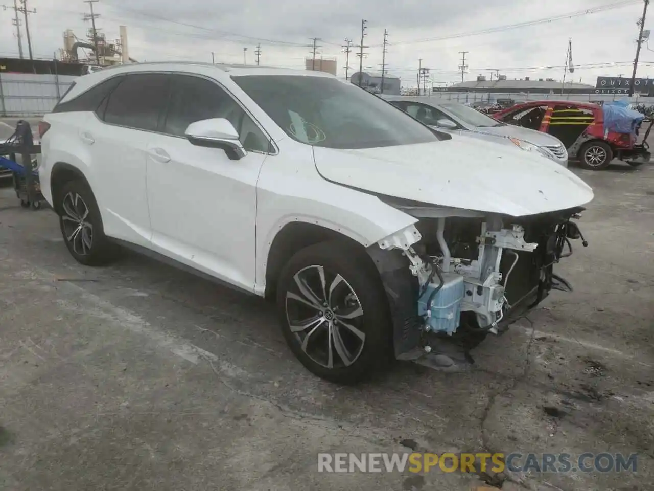 1 Photograph of a damaged car JTJHZKEA2L2014980 LEXUS RX350 2020