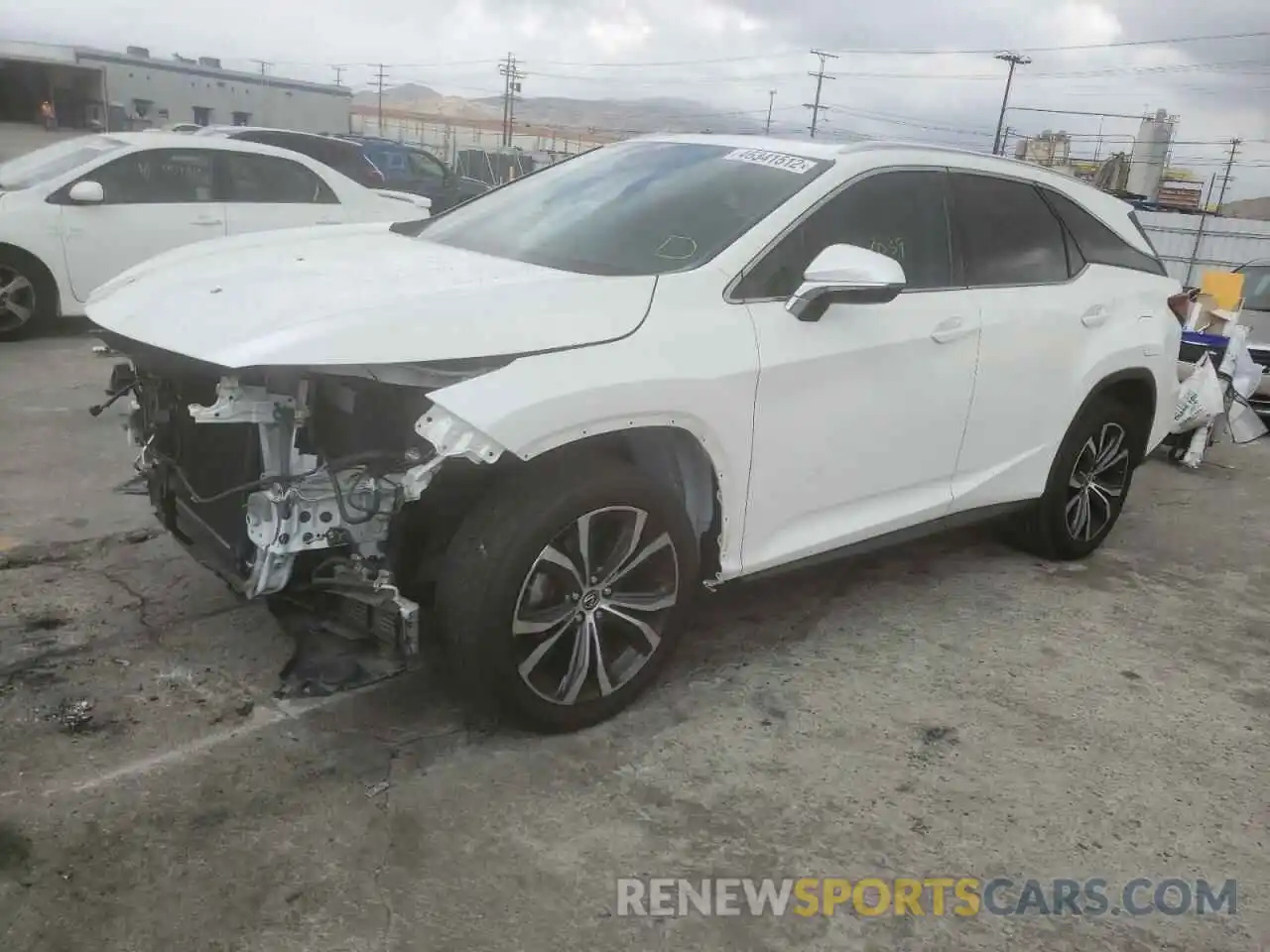 2 Photograph of a damaged car JTJHZKEA2L2014980 LEXUS RX350 2020