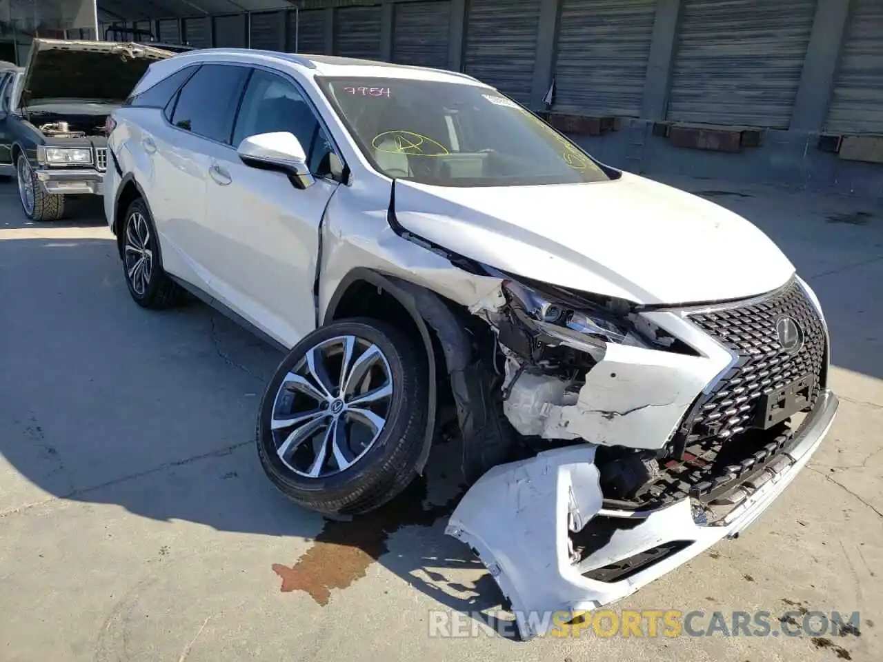 1 Photograph of a damaged car JTJHZKEA2L2015028 LEXUS RX350 2020