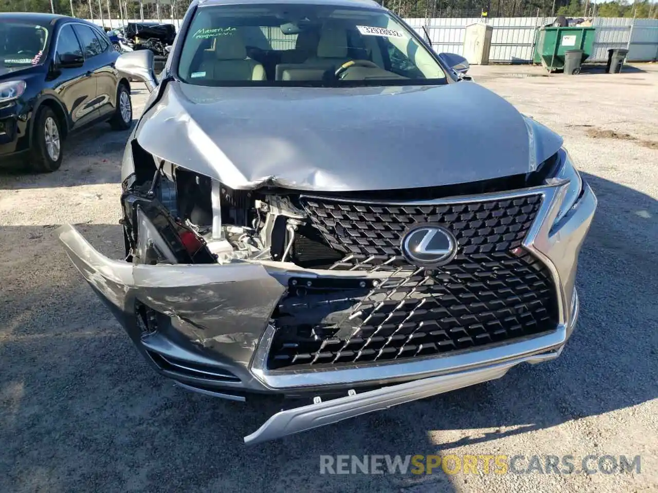 9 Photograph of a damaged car JTJHZKEA3L2017614 LEXUS RX350 2020