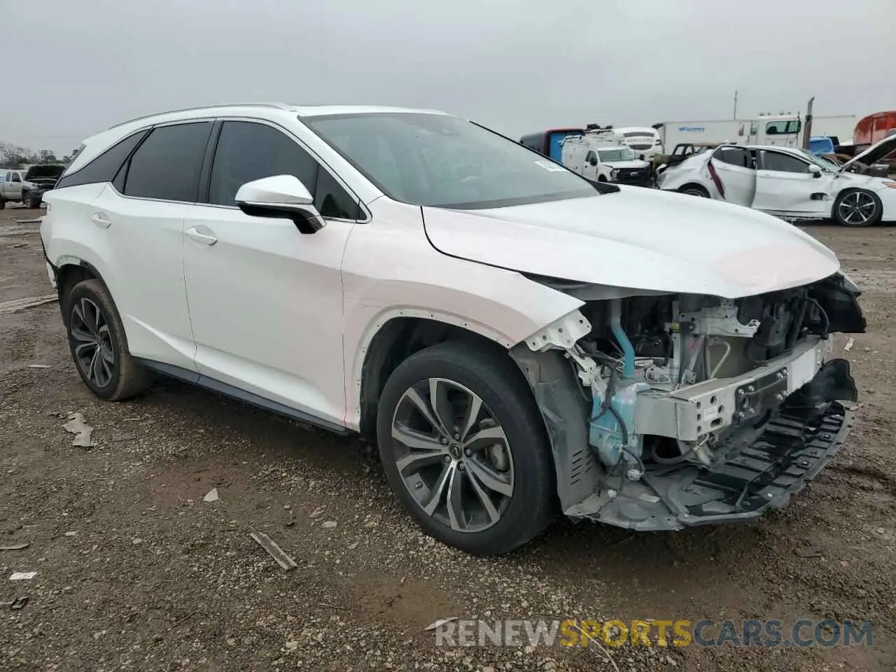 4 Photograph of a damaged car JTJHZKEA4L2015239 LEXUS RX350 2020