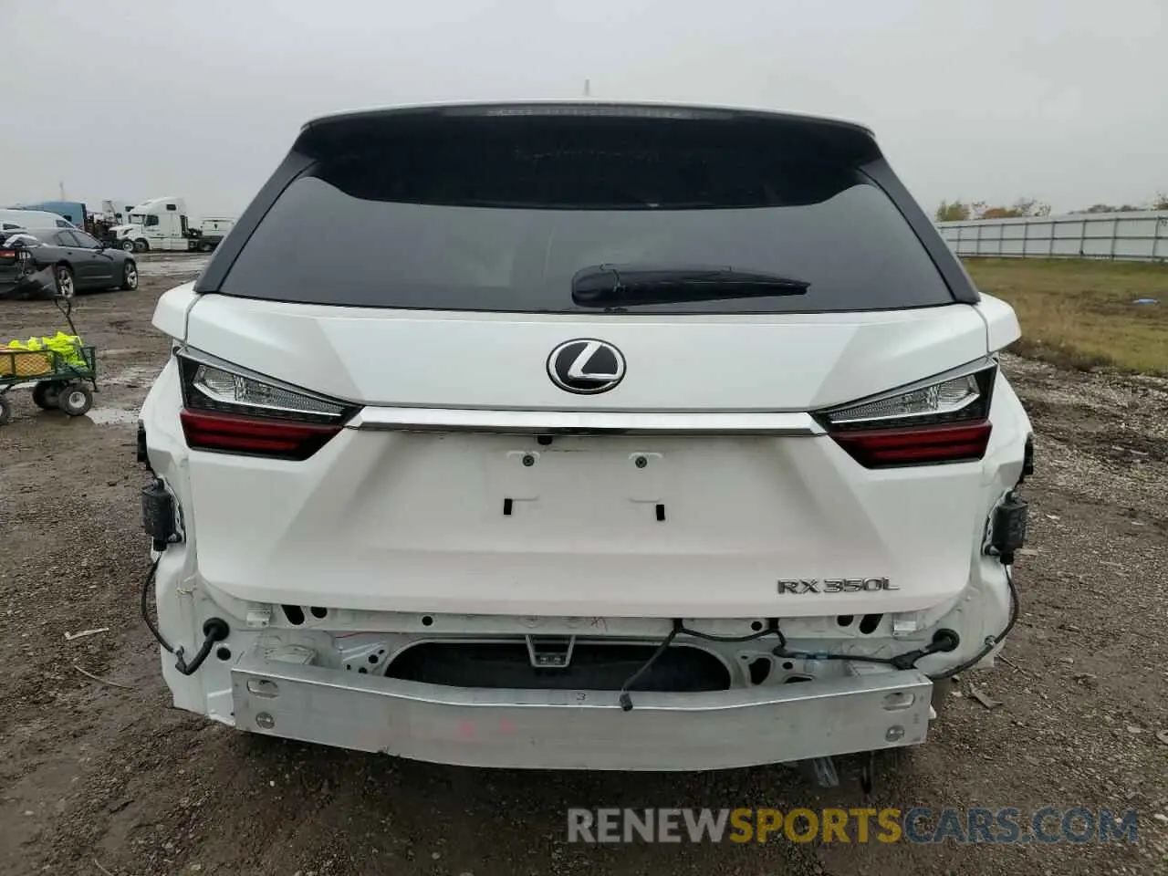 6 Photograph of a damaged car JTJHZKEA4L2015239 LEXUS RX350 2020