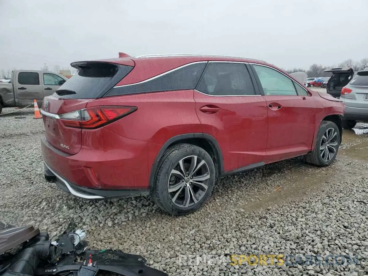 3 Photograph of a damaged car JTJHZKEA9L2015754 LEXUS RX350 2020