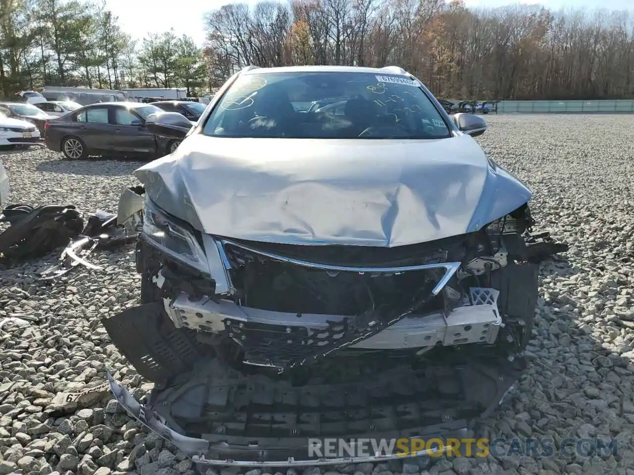 5 Photograph of a damaged car JTJHZKFA2L2022320 LEXUS RX350 2020