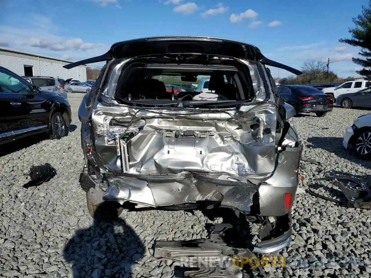 6 Photograph of a damaged car JTJHZKFA2L2022320 LEXUS RX350 2020