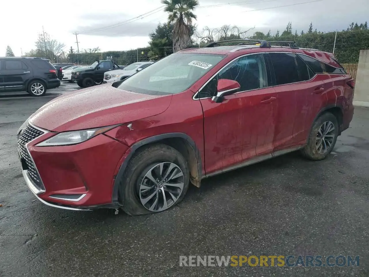 1 Photograph of a damaged car JTJHZKFA2L2024522 LEXUS RX350 2020