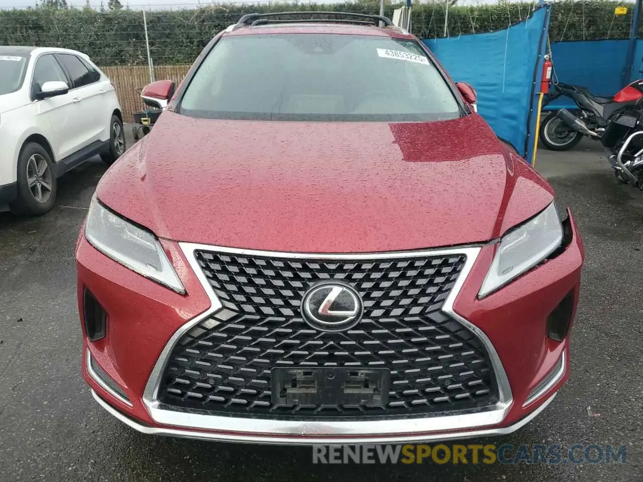 5 Photograph of a damaged car JTJHZKFA2L2024522 LEXUS RX350 2020