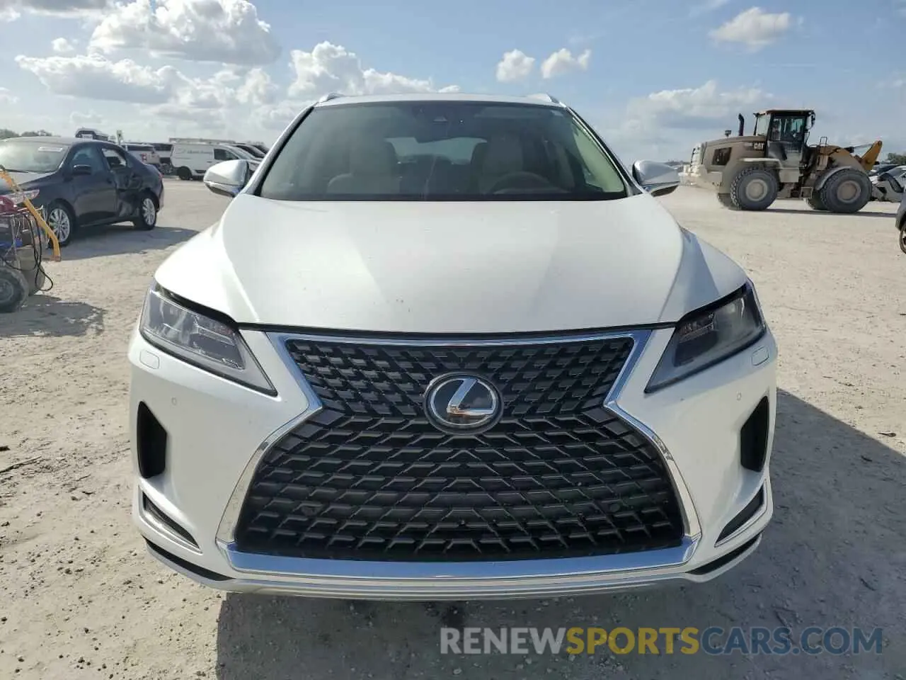 5 Photograph of a damaged car JTJHZKFA3L2021998 LEXUS RX350 2020