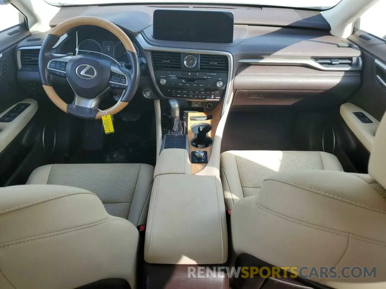 8 Photograph of a damaged car JTJHZKFA3L2021998 LEXUS RX350 2020