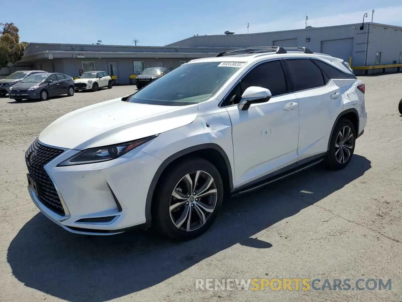 1 Photograph of a damaged car JTJHZKFA4L2024909 LEXUS RX350 2020
