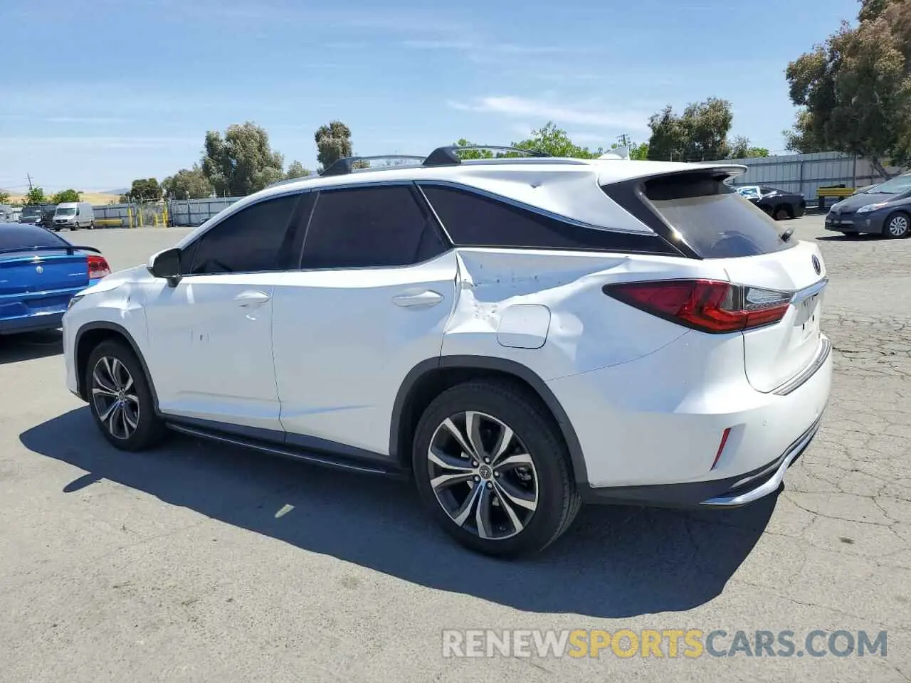 2 Photograph of a damaged car JTJHZKFA4L2024909 LEXUS RX350 2020
