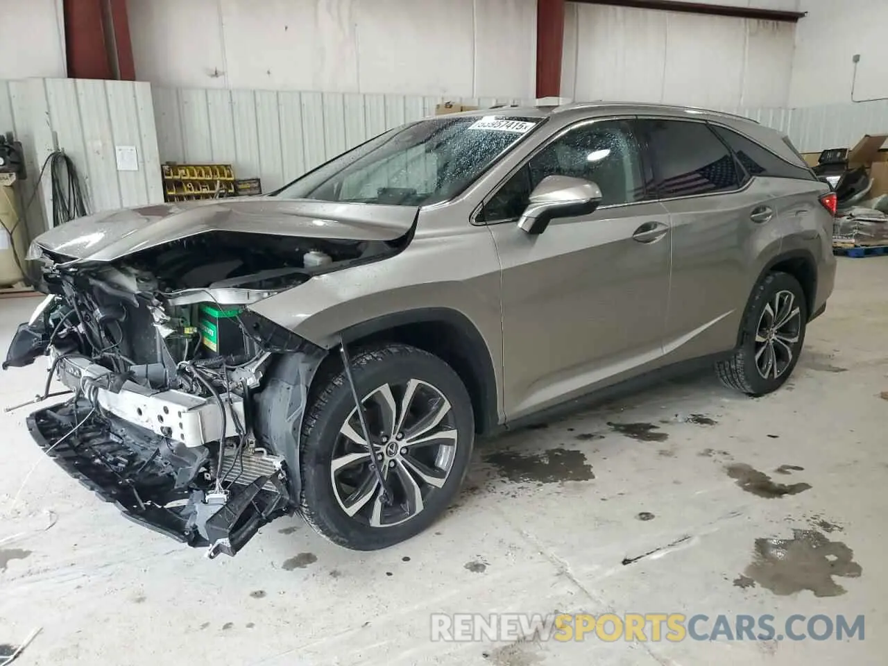 1 Photograph of a damaged car JTJHZKFA5L2021713 LEXUS RX350 2020