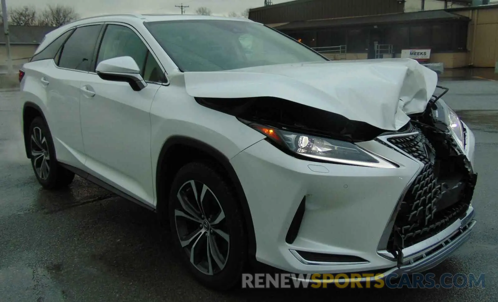 1 Photograph of a damaged car JTJHZKFA6L2023258 LEXUS RX350 2020