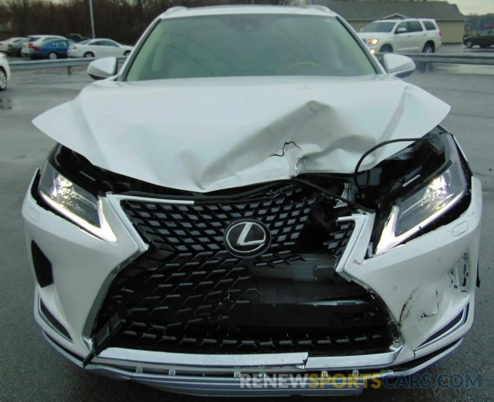 9 Photograph of a damaged car JTJHZKFA6L2023258 LEXUS RX350 2020
