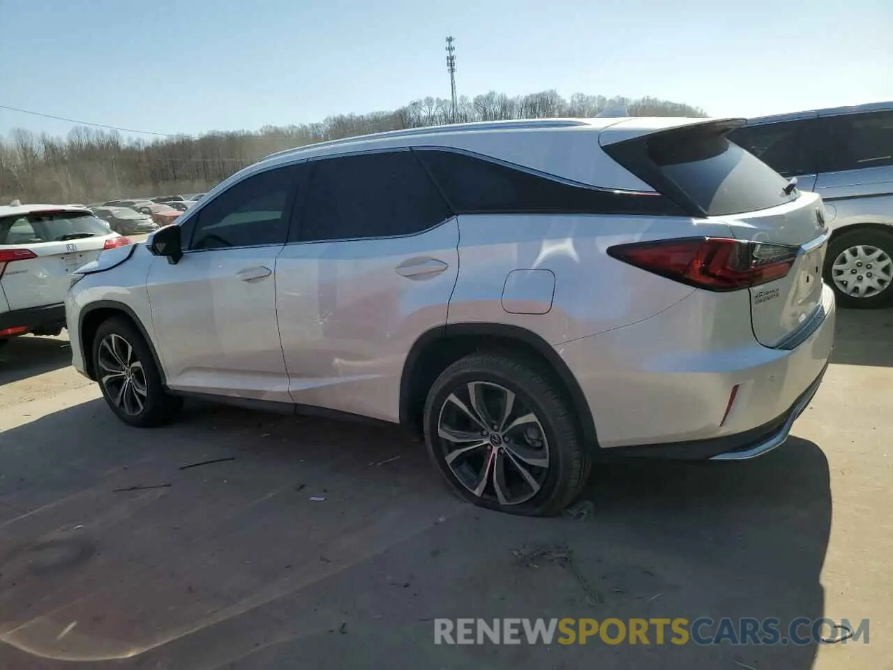 2 Photograph of a damaged car JTJHZKFA7L2025617 LEXUS RX350 2020