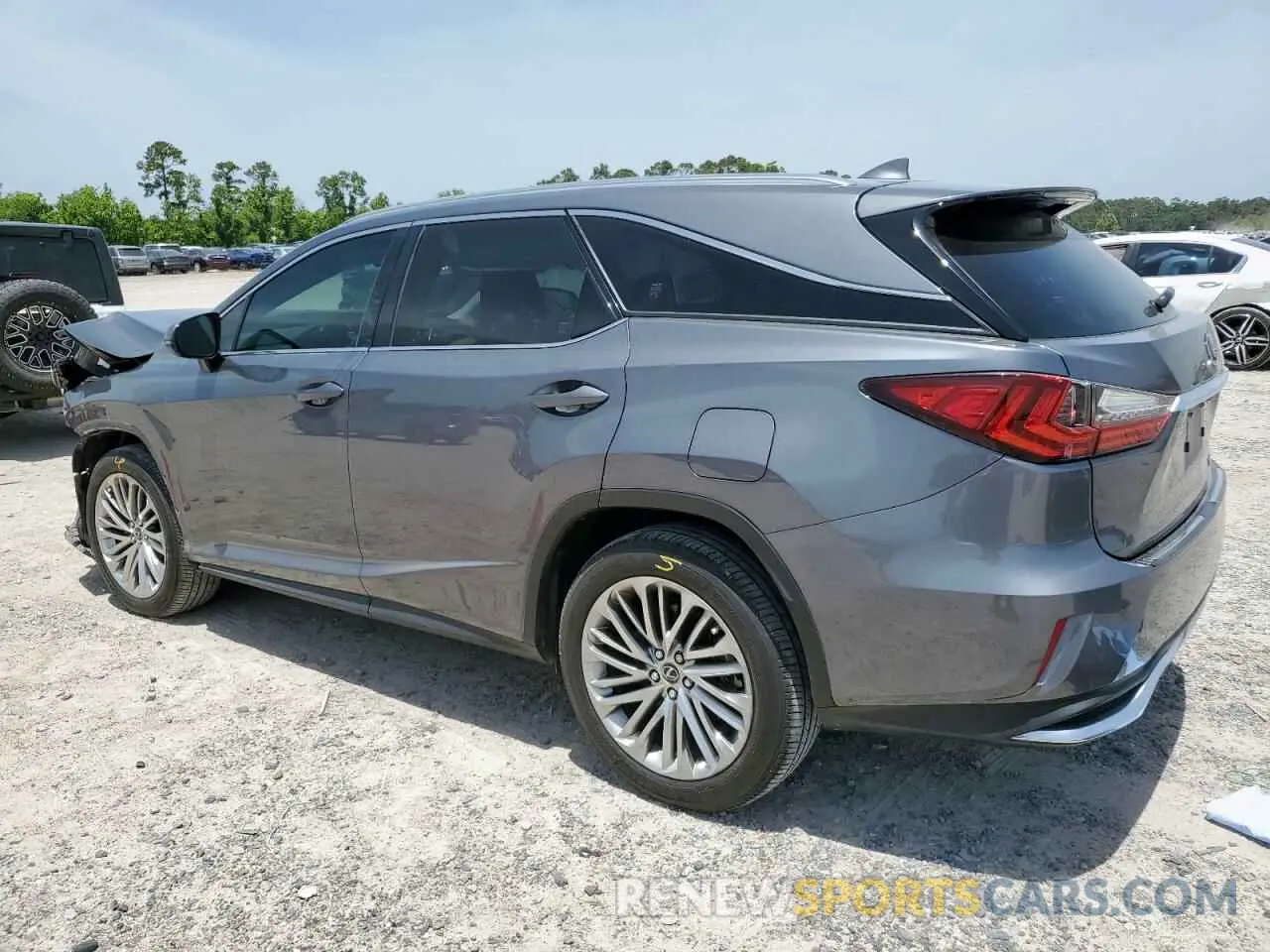 2 Photograph of a damaged car JTJJZKEA3L2016206 LEXUS RX350 2020